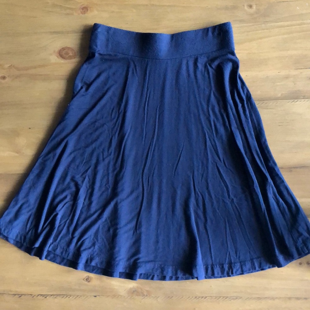 Madison Jules Navy Skirt S